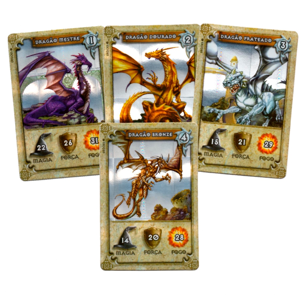 Coleção Dracomania Prateado Elma Chips Original