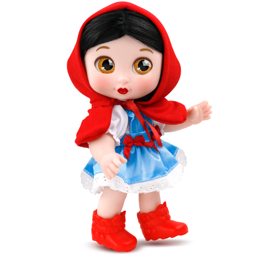 Boneca Linda Chapeuzinho Vermelho Princesa Brinquedo Menina | Shopee Brasil