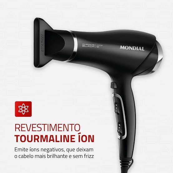 Secador de Cabelo Ion Tourmaline na Black Friday 2025 | BuscaProdutos