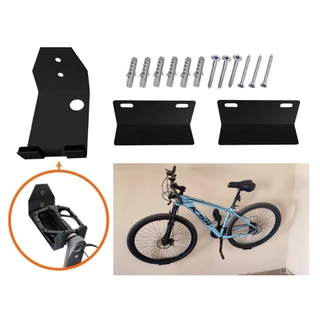 Suporte de Parede Bicicleta Com Furo Para Cadeado Bike de Até 40 Kg Chapa Grossa - PEDAL