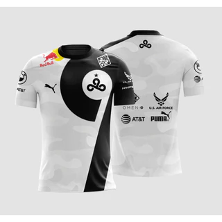 Uniforme Cloud 9 Puma Preto branca CSGO