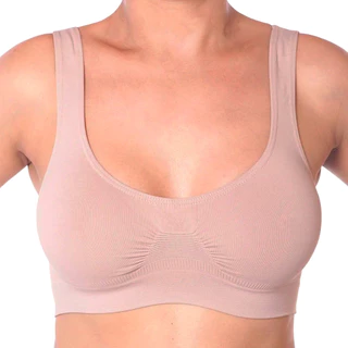 Sutiã Top Lupo Clássico Original Loba Poliamida Sem Costura Sem Bojo Soutien Confort Plus Confortável em Oferta na Shopee