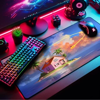Mouse Pad Gamer Premium 80x40cm Borda Costurada Estampas Guerreiros Z