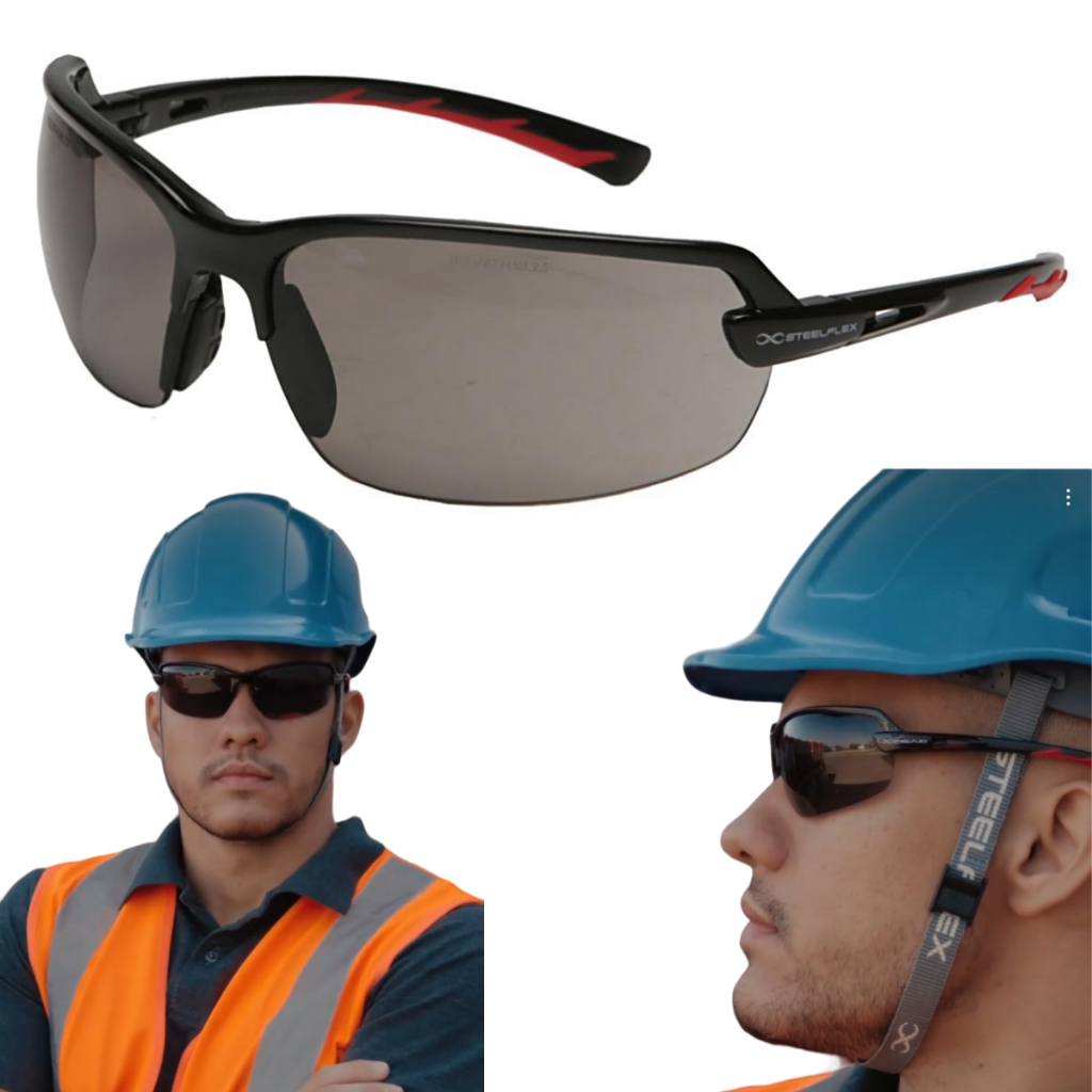 Oculos Proteçao Uv Epi Ca Segurança Turim Steelflex Esportivo tatico ...