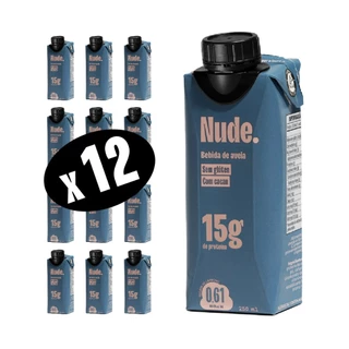 Kit 12x Bebida Proteica de Aveia com Cacau 250ml