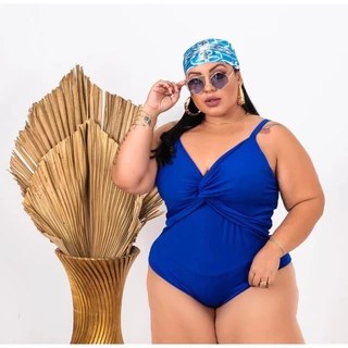 Maio Body Bory Feminino Tamanho Grande Plus Size Suplex Premium Sem Manga Alça Nó no Busto Moda Gringa