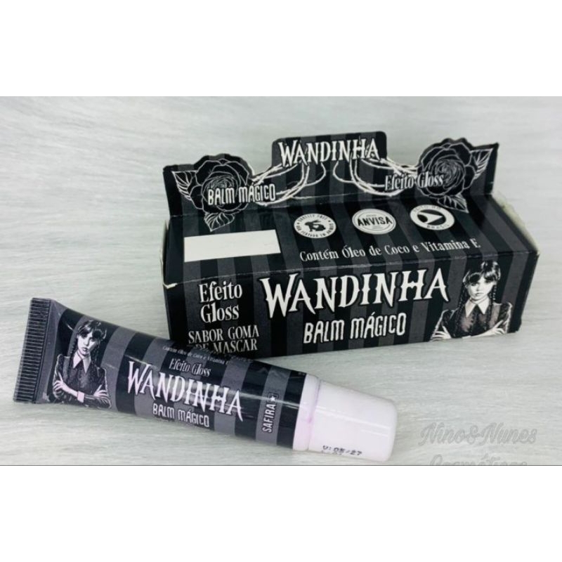 Batom mágico Wandinha Rosinha Safira cosmesticos 10g