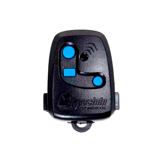 Controle Remoto 3c Preto - Portão Eletrônico Nice Peccinin Original 3 Teclas 433mhz Acompanha Pilha