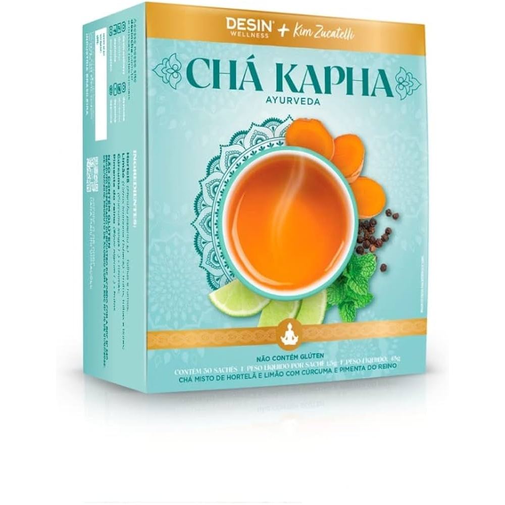 Desinchá Chá Kapha Ayurveda 30 Sachês | Shopee Brasil