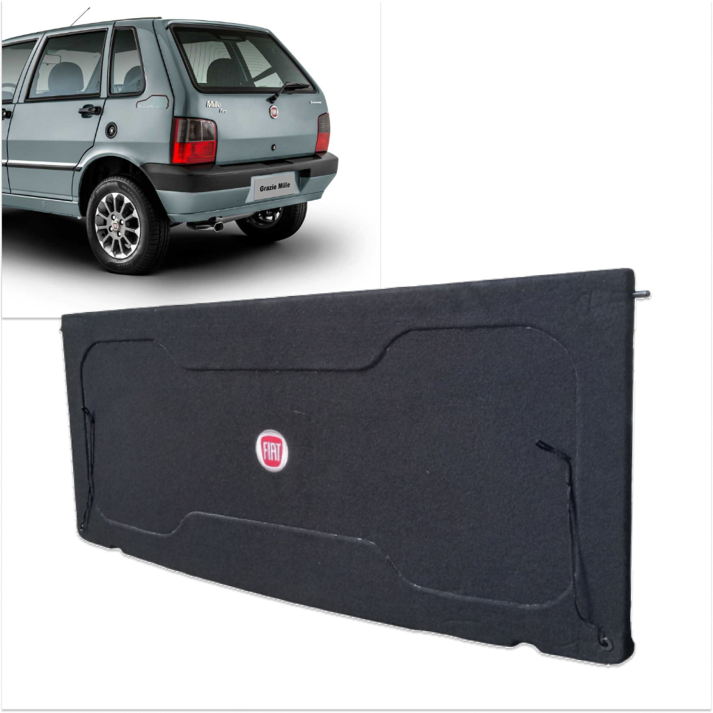 Tampao Porta Mala Bagagito Fiat Uno Mille 1984 A 2013 c/ Furo Falante ...