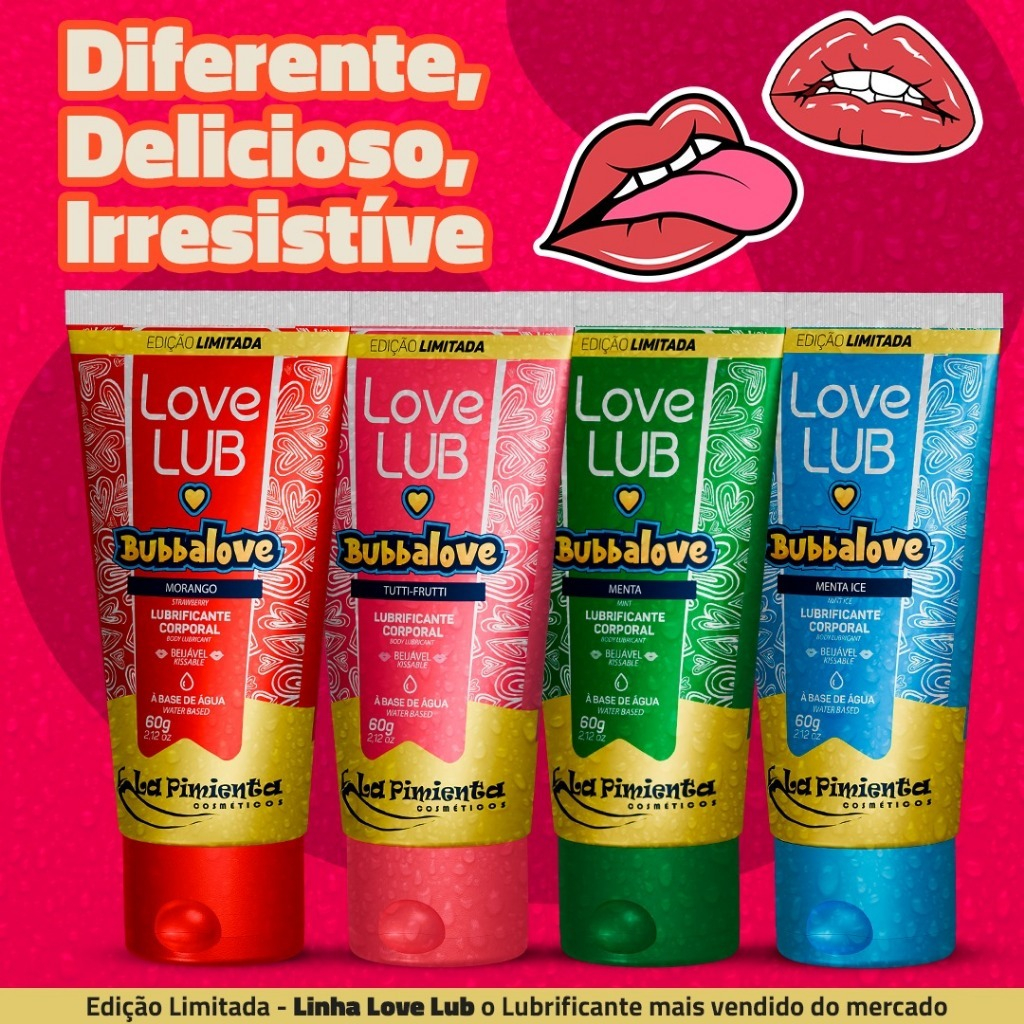 Lubrificante Gel Babalove Comestível Love Lub 60g | Shopee Brasil
