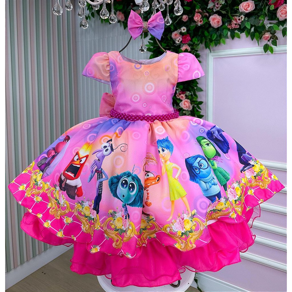 Vestido Mimadine Divertidamente Rosa | Shopee Brasil