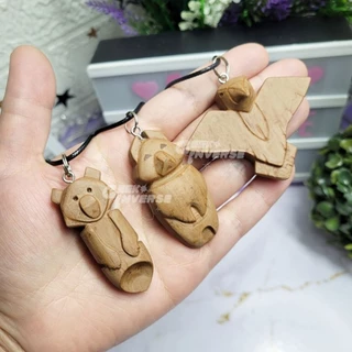 Kit Colares dos 3 Totens do Filme Irmão Urso - Urso, Lobo, Águia - Kenai, Denahi e Sitka