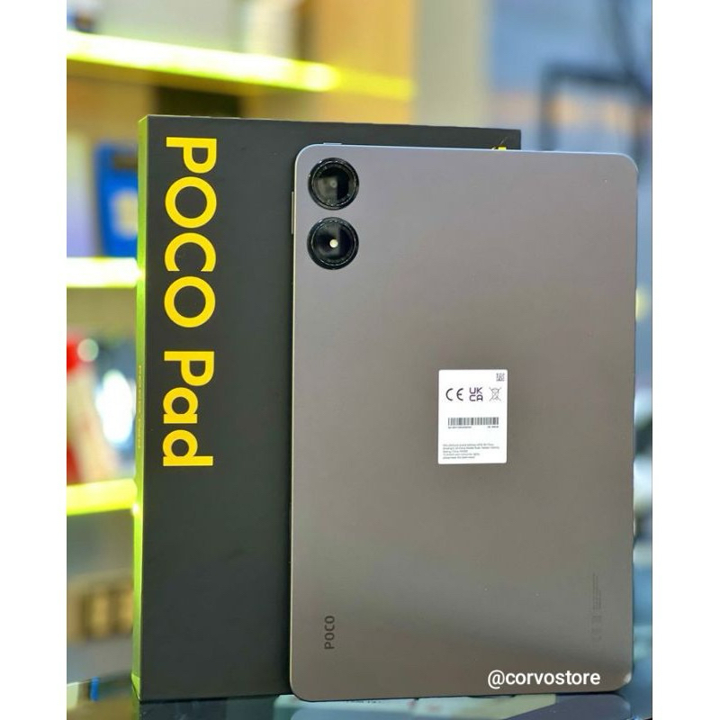 Tablet Xiaomi Poco Pad 12.1'' Wi-Fi 8GB 256GB-COM NOTA FISCAL