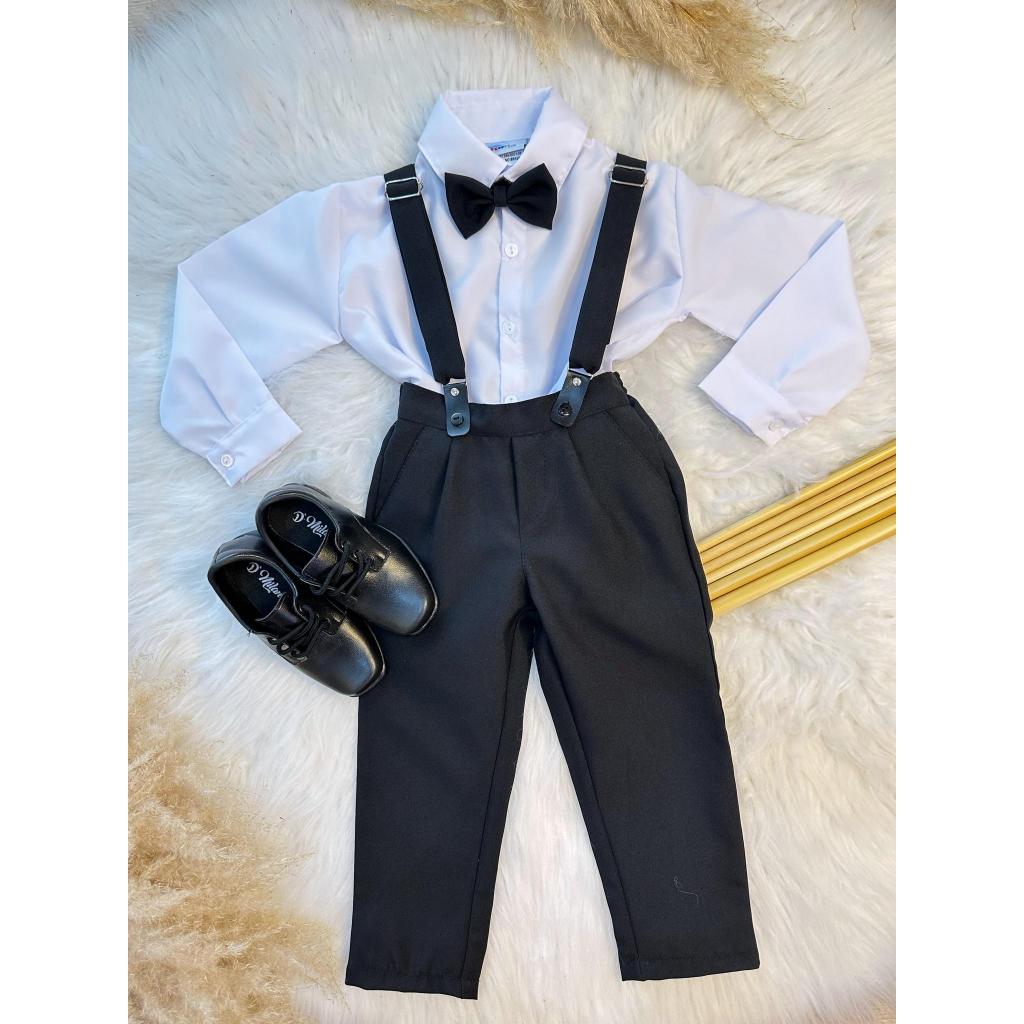 Gravata Borboleta Terno Para Pajem De Casamento Conjunto Infantil