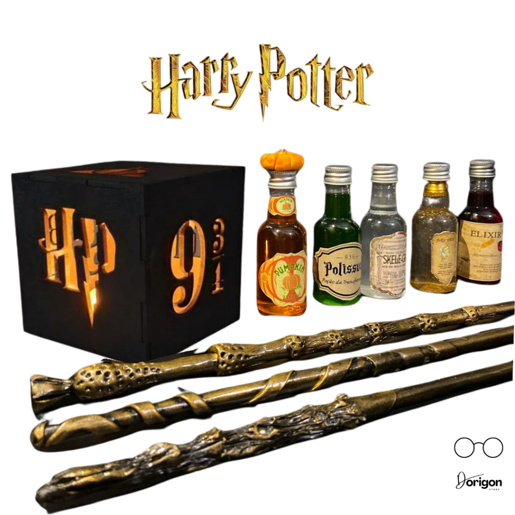 Mega Kit Harry Potter 10 itens Colecionáveis