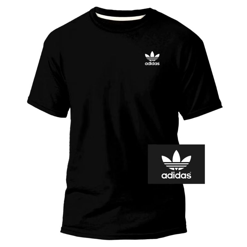 camiseta ADS Alta Qualidade Unissex 100% Algodão promoção