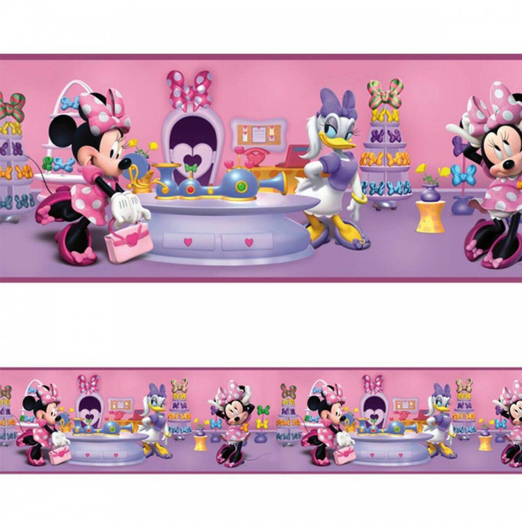 faixa de parede minnie