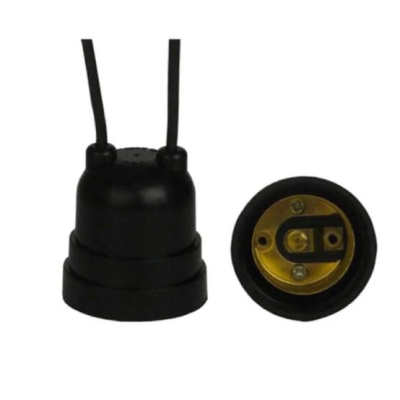 Soquete Emborrachado E27 Rabicho Varal de Luz | Shopee Brasil