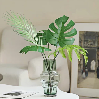 Kit Costela De Adão Planta Artificial Decoração,Folhagem Artificial