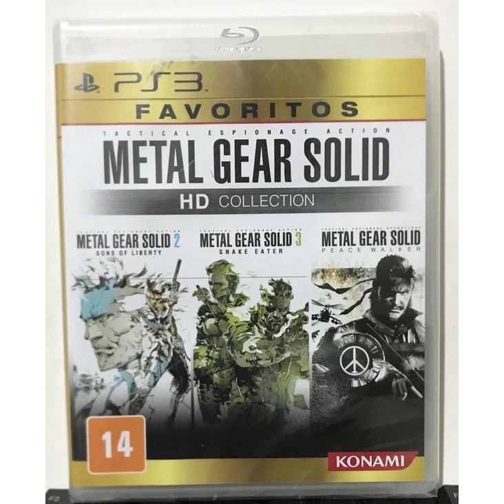 Metal Gear Solid HD Collection PS3 Playstation 3
