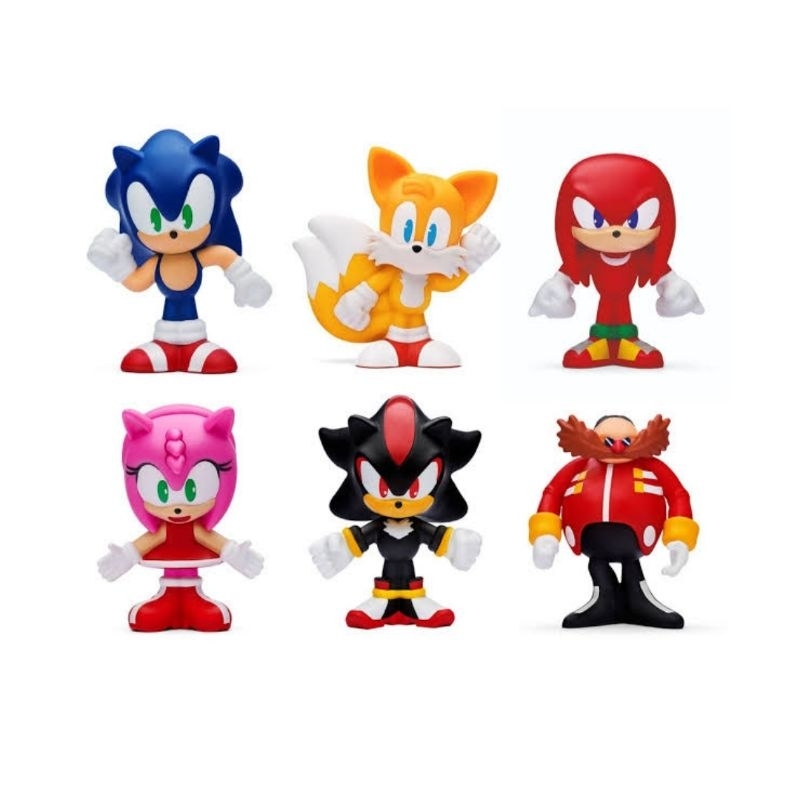 coleção Sonic the hedgehog burguer king 2024 sega bk gamer nerd geek shadow tails knuckles