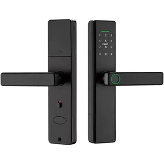5 Em 1 Fechadura Eletronica Digital Com Biometria Senha