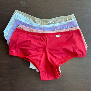 Kit Calcinha Estilo Short Brenda Microfibra Lingerie Premium
