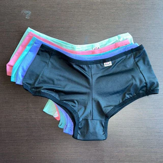 Rosalê Lingerie Kit Calcinha Estilo Short Brenda Microfibra Lingerie Luxo