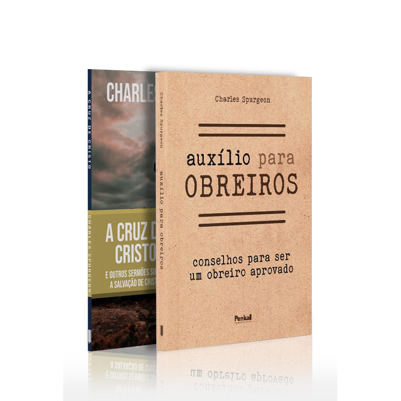 Kit 2 livros | A Cruz de Cristo + Auxílio Para Obreiros | Charles ...
