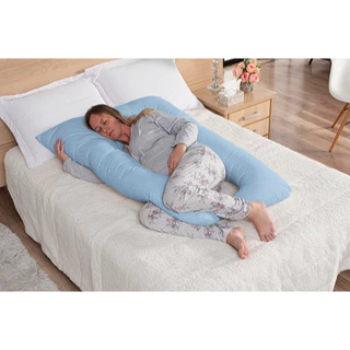 Travesseiro Gestante De Corpo Gravida Almofada Amamentação em Oferta na Shopee