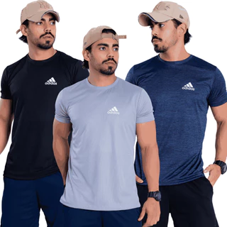 Camisas Masculina Dry Fit Lisas Manga Curta Secagem Rápida e Leveza
