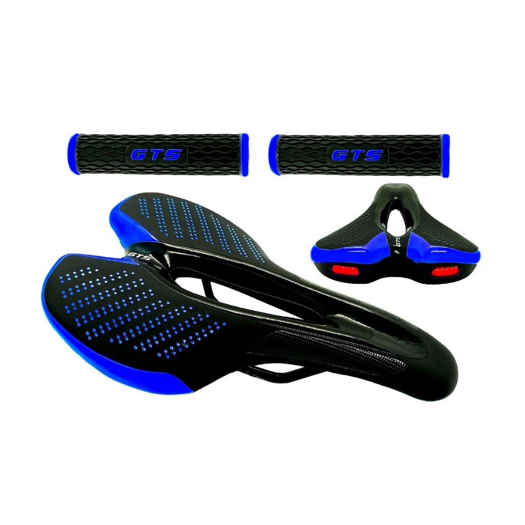 Banco Selim Com Led Recarregável Speed Mtb Bicicleta Bike Gts