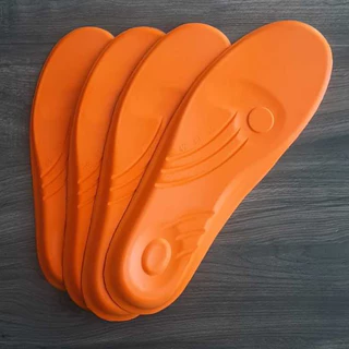 Palmilha ortopédica em PU Gel conforto mais baixa se adapta a corturno, tênis, calçados de segurança.