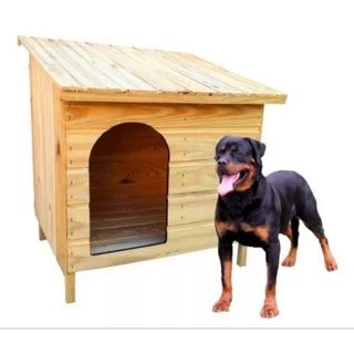 Casa Casinha Edícula Cachorro Madeira Pinus N 6