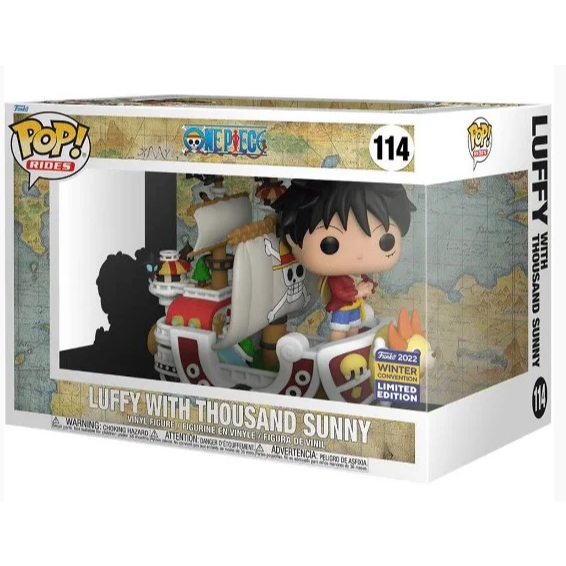 FUNKO POP ONE PIECE LUFFY 114 NOVO ORIGINAL
