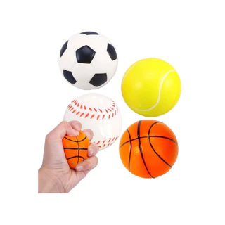 Kit Bola anti-estresse super macia PU para fisioterapia de mãos e pés