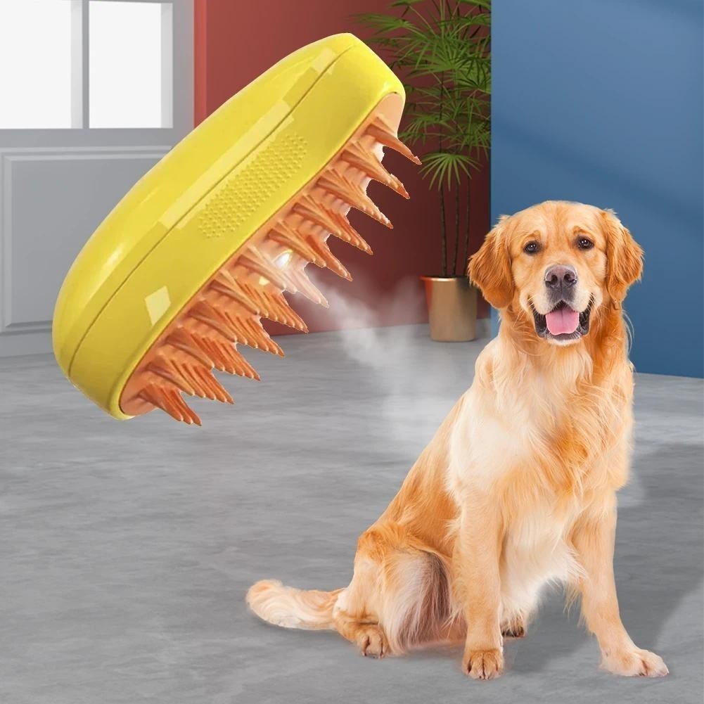 Escova A Vapor 3 Em 1 Para Cães E Gatos De Estimação Removedor ...