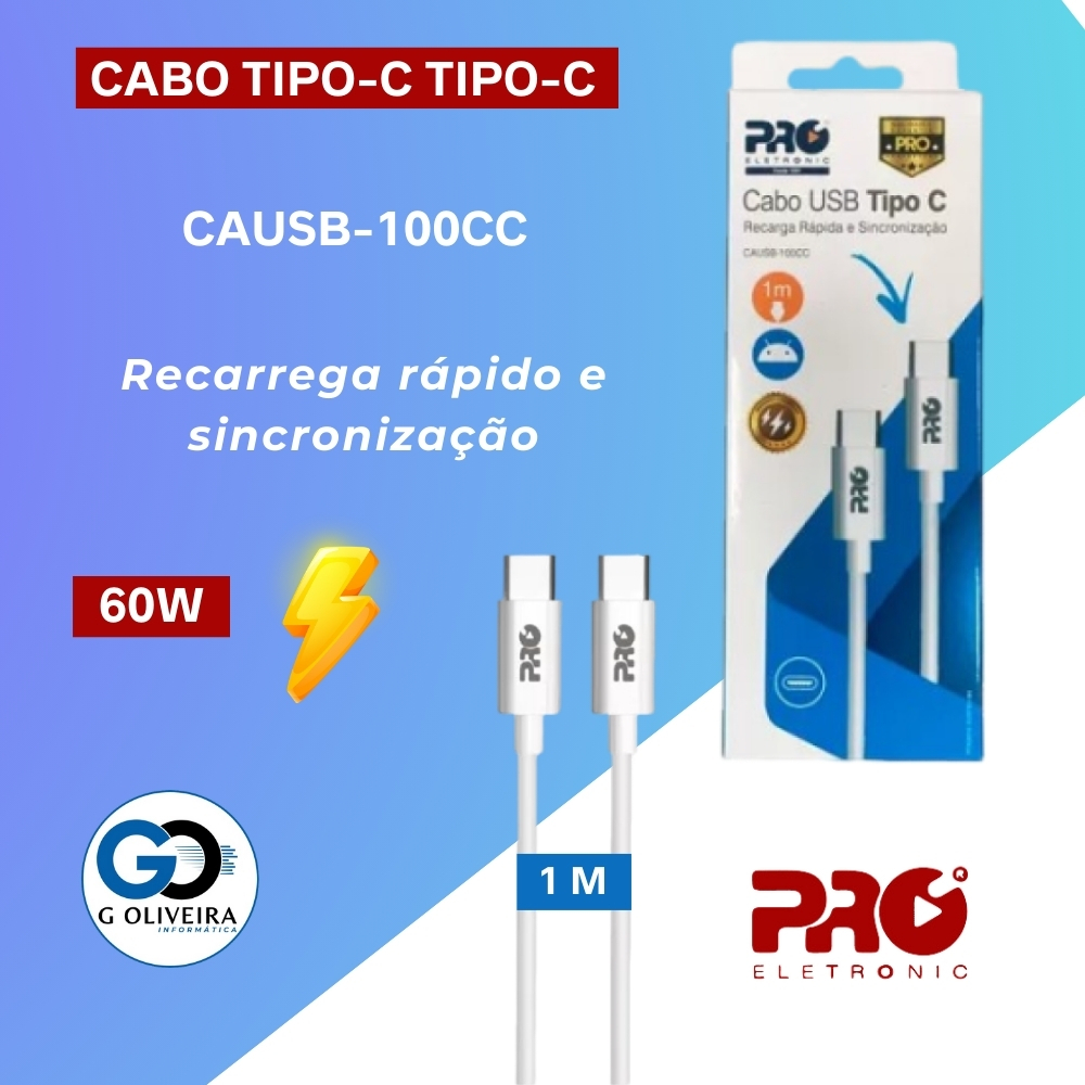 Cavo da Tipo C a Tipo C 3A 60W Caricatore Rapido Intrecciato Cavo Lungo