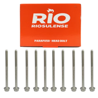 Kit 10 Parafusos Cabeçote Volkswagen Gol Fox Kombi Polo Saveiro Crossfox 1.0, 1.4, 1.6 L Gasolina