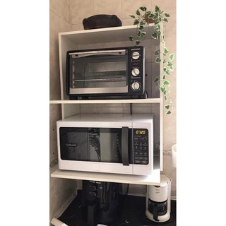 Nicho Duplo Suporte De Parede Para Microondas, Forno.