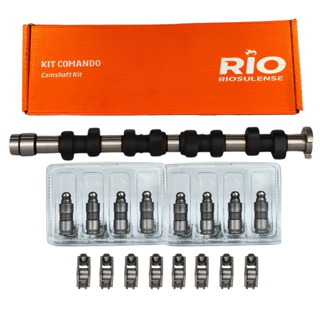 Kit Eixo Comando Letra AJ Balancis Volkswagen Gol G4, G5, G6 Voyage G5, G6 Fox Ea111 1.0 8v Power