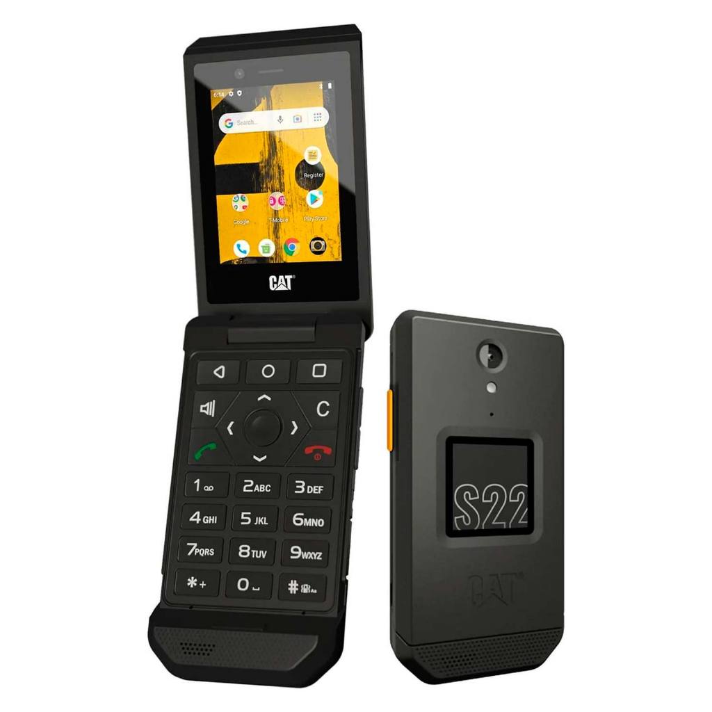 Celular Caterpillar S22 Flip 16GB 2GB Ram Single Sim Tela 2.8" - Preto