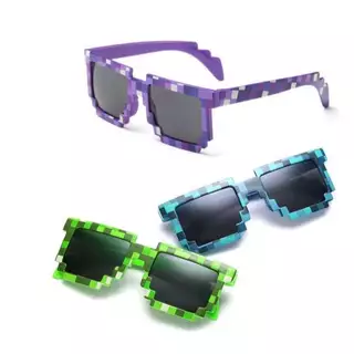 Oculos De Sol Minecraft - Pixel Infantil