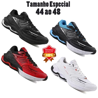 Tenis 44 45 46 47 e 48 Esportivo Tênis Masculino Tamanho Especial
