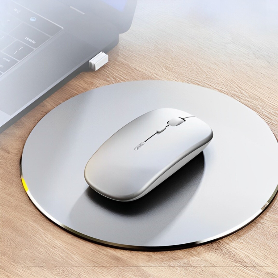 Mouse Óptico Sem Fio Ultra Slim Wireless 2.1ghz Pc Notebook Qualidade Premium