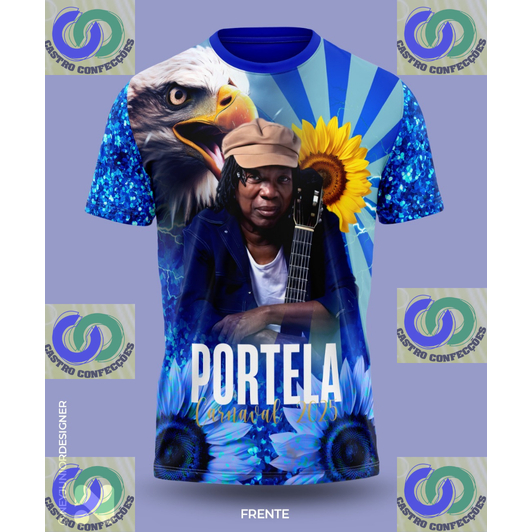 Camisa Portela 2025 águia e Milton Nascimento | Shopee Brasil