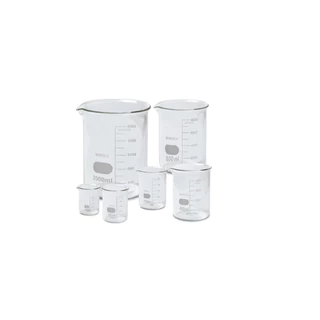 Kit Bequer becker de vidro - Tamanhos Variados + BRINDE