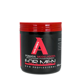 Modeladora para Cabelo Efeito Brilho 500gr Alfa Looks