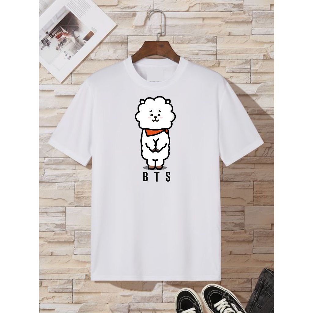 Camiseta BTS KPOP Infantil e adulto unissex | Shopee Brasil